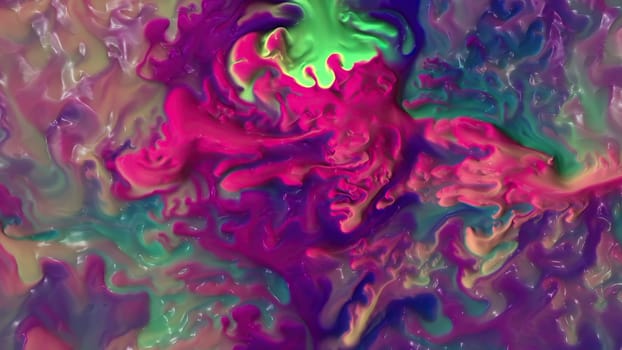 Colorful paint mix with gradient vivid colors,Colorful paint mix with gradient vivid colors