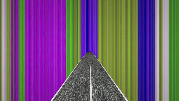 Driving to the world of illusion,Driving to the world of illusion