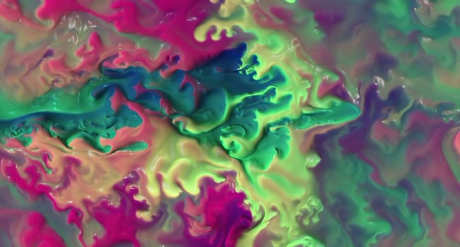 Colorful paint mix with gradient vivid colors,Colorful paint mix with gradient vivid colors