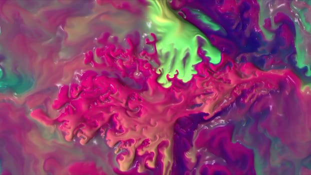 Colorful paint mix with gradient vivid colors,Colorful paint mix with gradient vivid colors