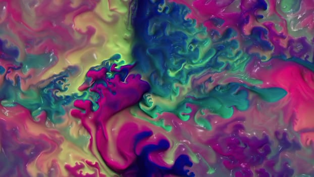 Colorful paint mix with gradient vivid colors,Colorful paint mix with gradient vivid colors