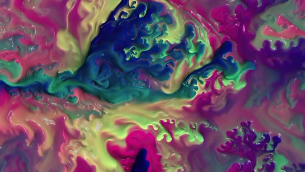 Colorful paint mix with gradient vivid colors,Colorful paint mix with gradient vivid colors