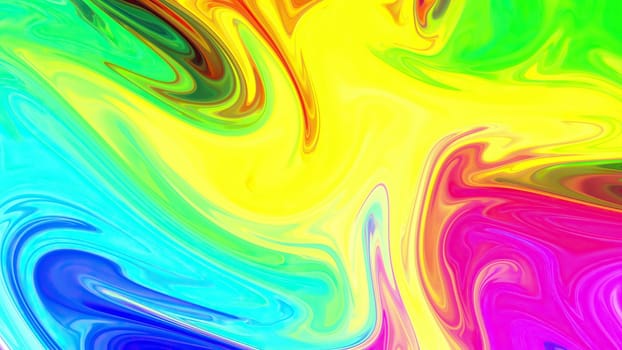 Colorful paint mix with gradient vivid colors,Colorful paint mix with gradient vivid colors