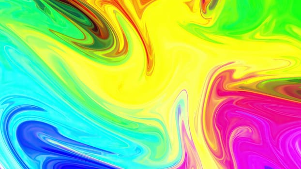 Colorful paint mix with gradient vivid colors,Colorful paint mix with gradient vivid colors