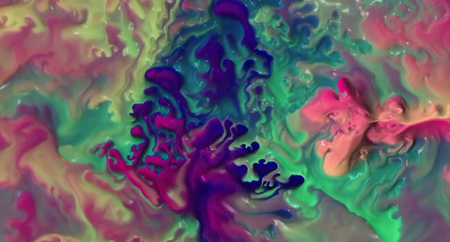 Colorful paint mix with gradient vivid colors,Colorful paint mix with gradient vivid colors