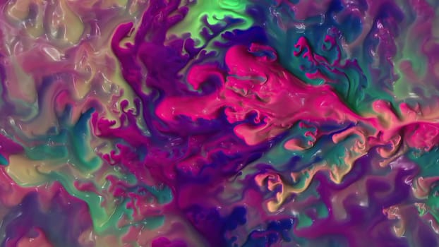 Colorful paint mix with gradient vivid colors,Colorful paint mix with gradient vivid colors