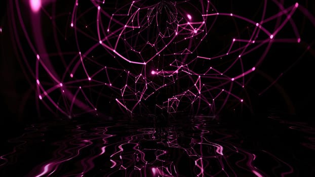 Abstract plexus technology science concept,Abstract plexus technology science concept