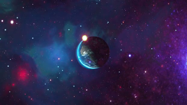 Planet Earth Seen From Space,Planet Earth Seen From Space