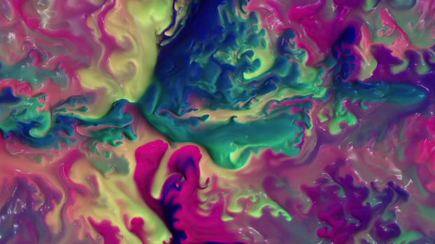 Colorful paint mix with gradient vivid colors,Colorful paint mix with gradient vivid colors