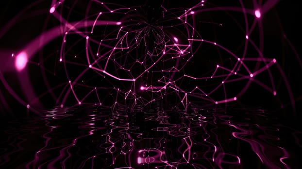 Abstract plexus technology science concept,Abstract plexus technology science concept