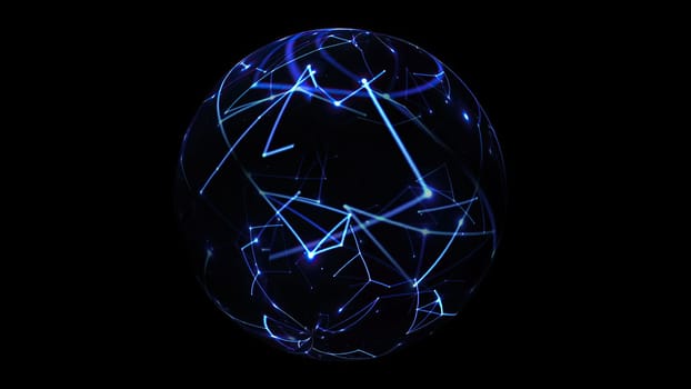 Connections concept on rotating sphere,Connections concept on rotating sphere