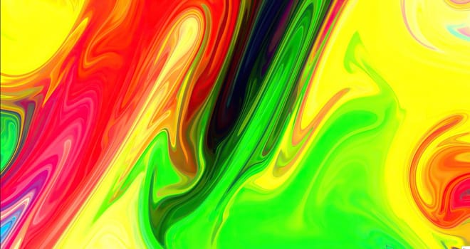 Colorful paint mix with gradient vivid colors ,Colorful paint mix with gradient vivid colors