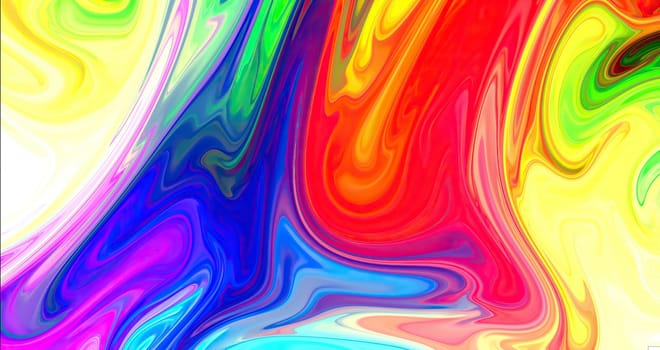Colorful paint mix with gradient vivid colors ,Colorful paint mix with gradient vivid colors