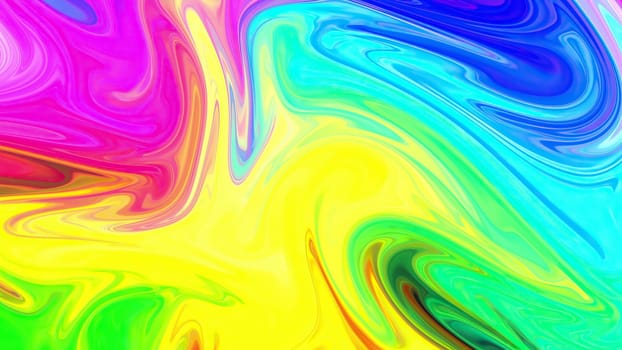 Colorful paint mix with gradient vivid colors,Colorful paint mix with gradient vivid colors