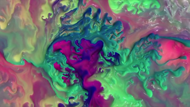 Colorful paint mix with gradient vivid colors,Colorful paint mix with gradient vivid colors