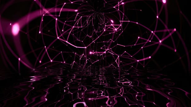 Abstract plexus technology science concept,Abstract plexus technology science concept
