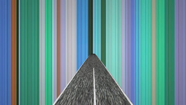 Driving to the world of illusion