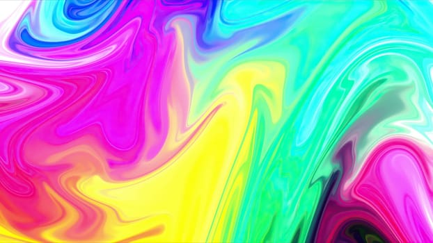 Colorful paint mix with gradient vivid colors,Colorful paint mix with gradient vivid colors