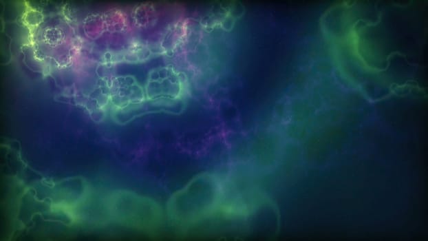 Space Flight Into A Star Field In Galaxy Clouds And Lightning Nebula,Space Flight Into A Star Field In Galaxy Clouds And Lightning Nebula