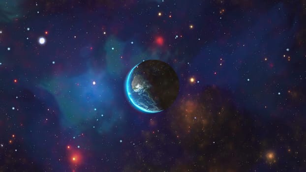Planet Earth Seen From Space,Planet Earth Seen From Space