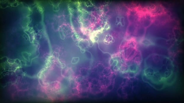 Space Flight Into A Star Field In Galaxy Clouds And Lightning Nebula,Space Flight Into A Star Field In Galaxy Clouds And Lightning Nebula
