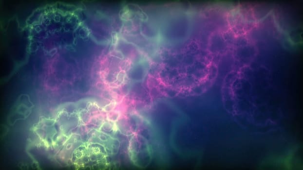 Space Flight Into A Star Field In Galaxy Clouds And Lightning Nebula,Space Flight Into A Star Field In Galaxy Clouds And Lightning Nebula