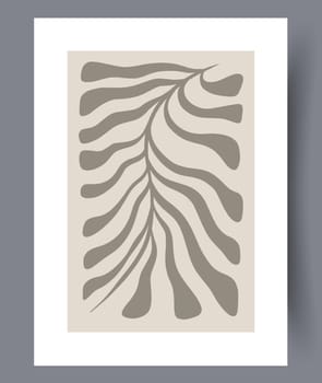 Printable wall art vector poster set vector. Vector illustrationPrintable wall art vector poster set. Hand drawn minimalism design for scandinavian interior.