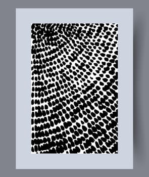Scandinavian abstract vector print set. Minimalistic abstract wall art background for print. Scandinavian vector style.