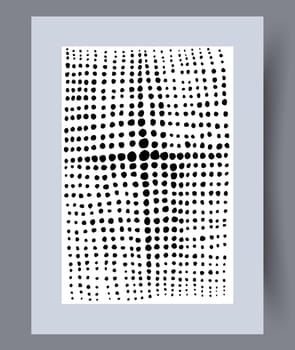 Printable wall art vector poster set. Hand drawn minimalism design for scandinavian interior.