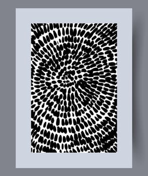 Printable wall art vector poster set. Hand drawn minimalism design for scandinavian interior.