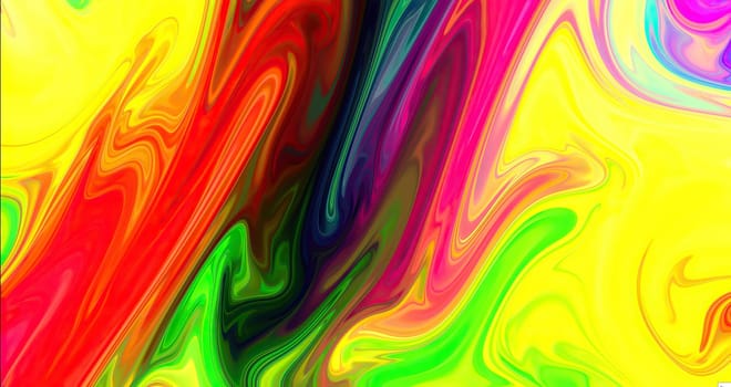 Colorful paint mix with gradient vivid colors ,Colorful paint mix with gradient vivid colors