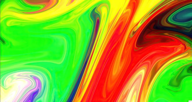 Colorful paint mix with gradient vivid colors ,Colorful paint mix with gradient vivid colors