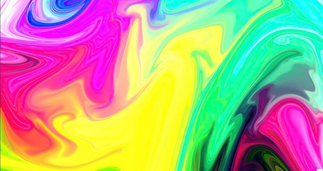 Colorful paint mix with gradient vivid colors ,Colorful paint mix with gradient vivid colors