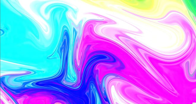 Colorful paint mix with gradient vivid colors ,Colorful paint mix with gradient vivid colors