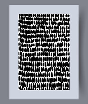 Printable wall art vector poster set. Hand drawn minimalism design for scandinavian interior.