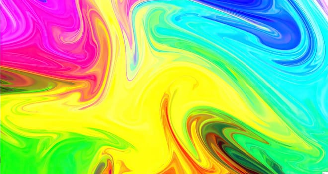 Colorful paint mix with gradient vivid colors ,Colorful paint mix with gradient vivid colors