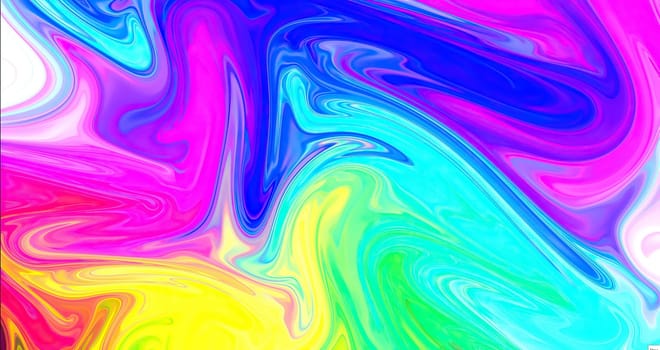 Colorful paint mix with gradient vivid colors ,Colorful paint mix with gradient vivid colors