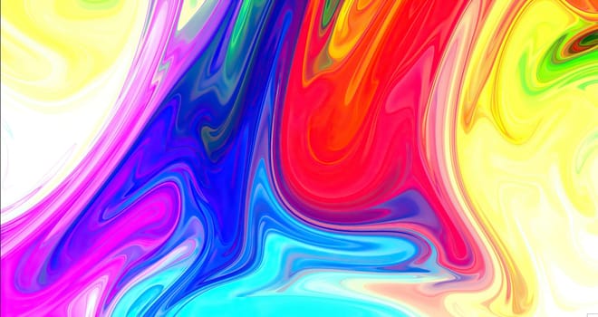 Colorful paint mix with gradient vivid colors ,Colorful paint mix with gradient vivid colors