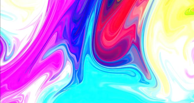 Colorful paint mix with gradient vivid colors ,Colorful paint mix with gradient vivid colors