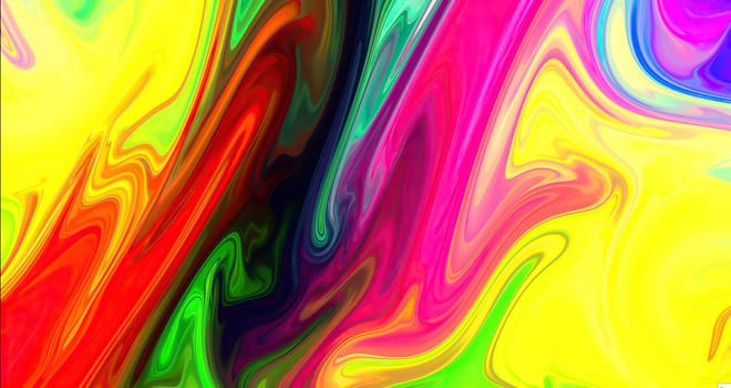 Colorful paint mix with gradient vivid colors ,Colorful paint mix with gradient vivid colors