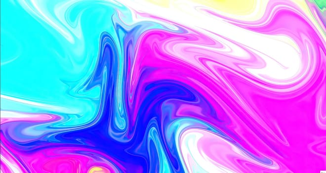 Colorful paint mix with gradient vivid colors ,Colorful paint mix with gradient vivid colors
