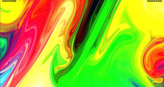 Colorful paint mix with gradient vivid colors ,Colorful paint mix with gradient vivid colors