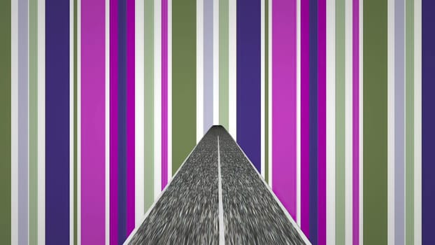 Driving to the world of illusion