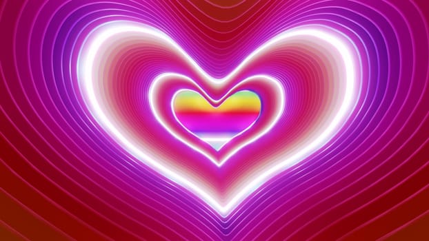 3D illustration Background for advertising and wallpaper in valentines and wedding scene. 3D rendering in decorative concept.