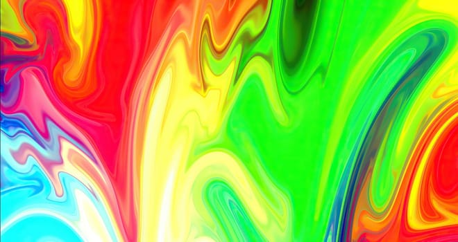 Colorful paint mix with gradient vivid colors ,Colorful paint mix with gradient vivid colors