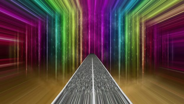 Driving to the world of illusion