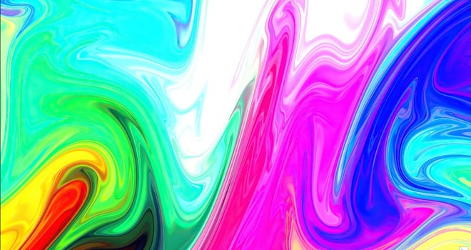 Colorful paint mix with gradient vivid colors ,Colorful paint mix with gradient vivid colors