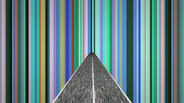 Driving to the world of illusion