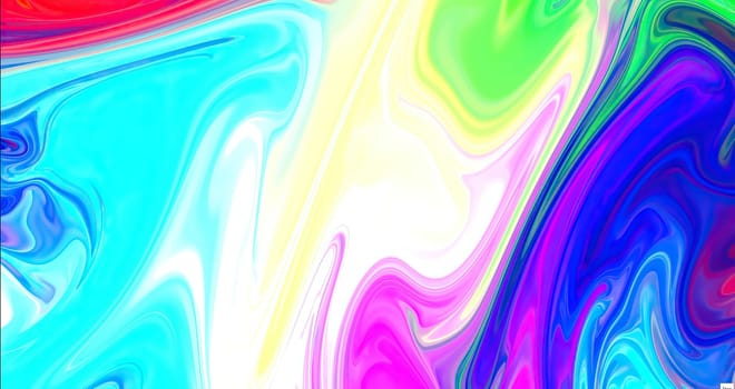 Colorful paint mix with gradient vivid colors ,Colorful paint mix with gradient vivid colors