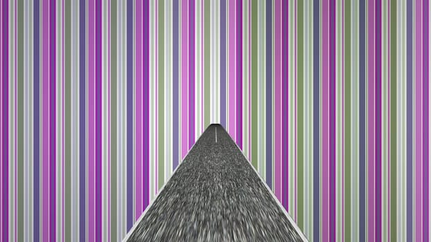 Driving to the world of illusion